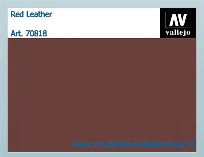 red leather vallejo