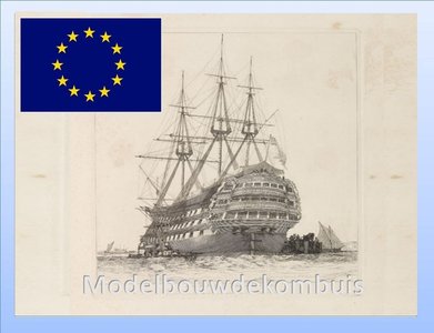 Europese Vlag 20 X 30 mm.