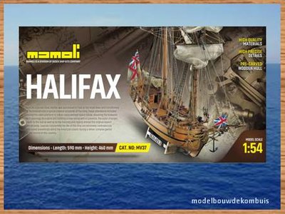 Bouwdoos Halifax Schooner 1:54