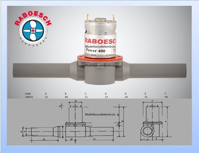 Boegschroef 14x16x154 mm.