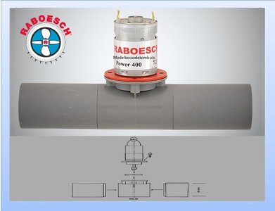 Boegschroef 30x33x148 mm.