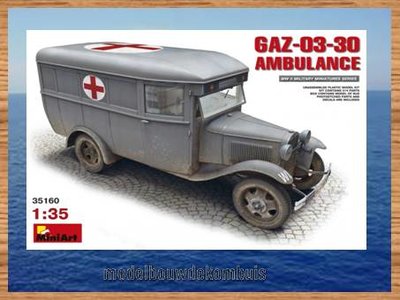Ambulance GAZ-03-30 schaal: 1:35