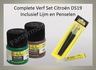 Complete Verf Set Citroen DS19.