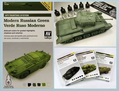 AFV Verde Ruso Moderno