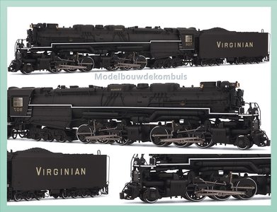 Blue DCC-ready Virginian Railways
