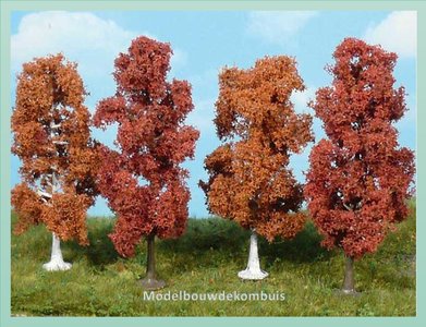 4 Loofbomen.