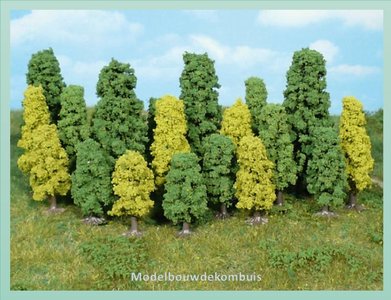 20 Loofbomen.