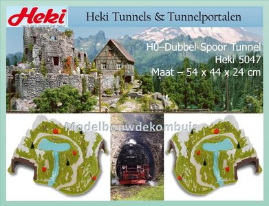 H0 Tunnel Dubbel.