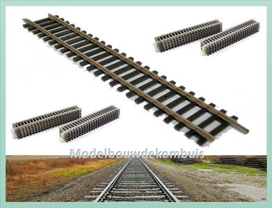 Rechte Rails 168 mm.