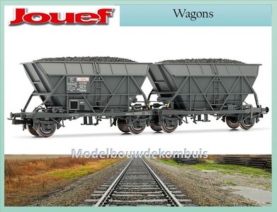 EF60 2 hopper wagons set.