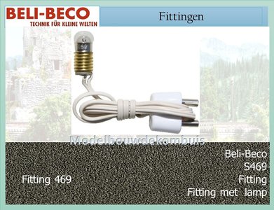 Lamp en fitting 4,5 V,