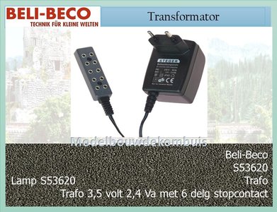 Trafo 3,5 volt 2,4 Va.