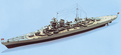 Prinz Eugen Bouwtekening & Beschrijving.