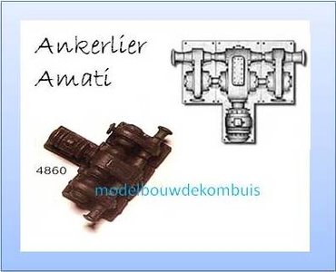 Ankerlier Modern 35 X 46 mm.