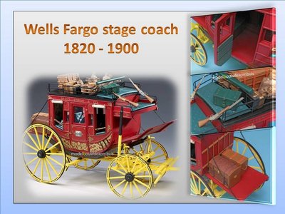Wells Fargo Stage Coach 1820-1900
