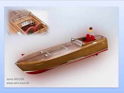 wang Veel moed Speedboot Jenny - Modelbouwdekombuis