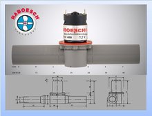 Boegschroef 25x28x154mm