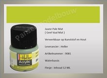 Geel Vaal No.81 Mat