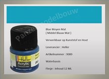 Middel Blauw No.89 Mat