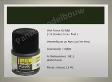 US Donker Groen No.116 Mat