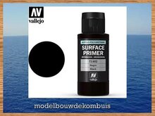 Surface Primer Zwart (Black) 60 ml.