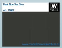 Dark Blue Sea Grey