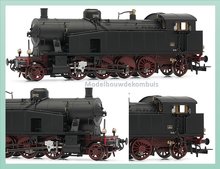  DC FS, Stoom locomotief Gr. 940 018 with electric headlamps