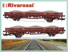 Axle flat wagon without stakes