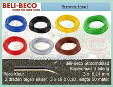 3 Ader. Roco 0,14 mm 50 mtr