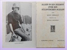 Boek Alleen in een zeilboot