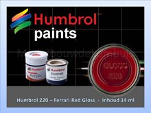 No. 220 Ferrari Red Gloss 14 ml.