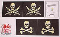 Vlag Piratenschip