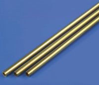 Messing Pijp Ø 1,8 x 1,4 mm. 