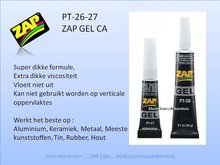 ZAP GEL CA PT26 - PT27