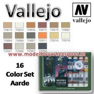 Aarde Kleuren Set Vallejo Modelbouwverf