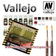 Trein Kleuren verfset van Vallejo