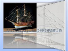 H.M.S. Bounty Tekening+Bouwbeschrijving