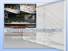 RMS Titanic Tekening+Bouwbeschrijving