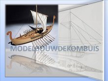 Nave Vikinga Tekening+Bouwbeschrijving