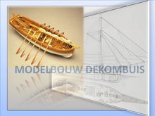 Sloep H.M.S. Victory Tekening+Bouwbeschrijving