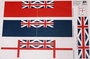 Vlag Gr-Brittannië 1700-1800 