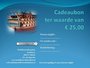 Cadeaubon 25,00 euro